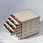 Векторный файл Коробка для мелких предметов для лазерной резки