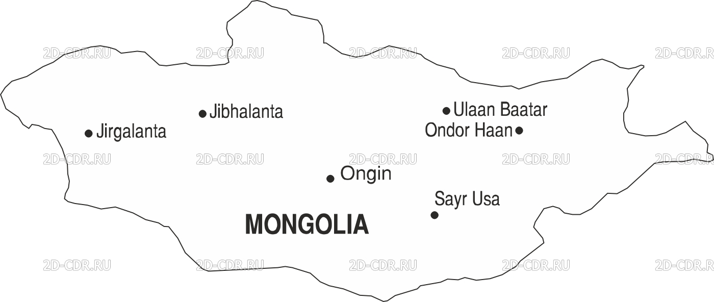 Векторный клипарт «MONGOL_T»