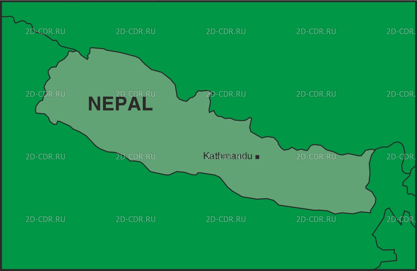 Векторный клипарт «NEPAL3»