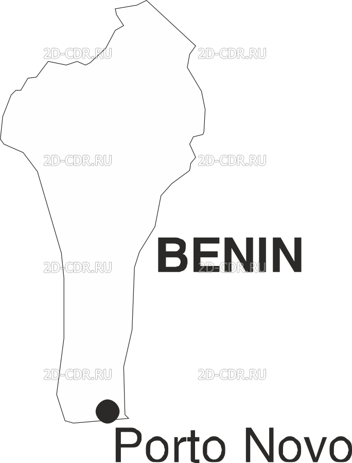 Векторный клипарт «BENIN_T»