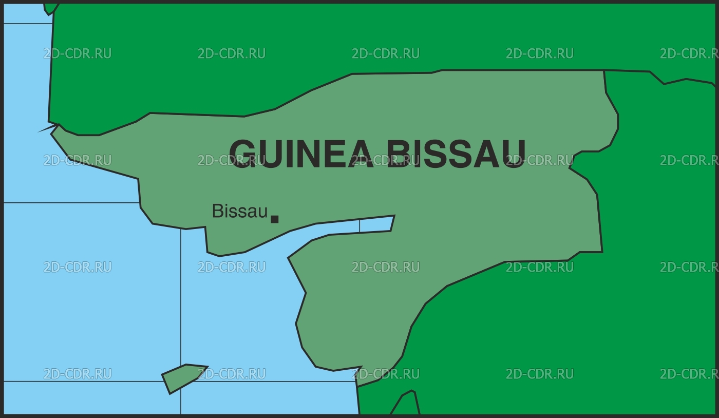 Векторный клипарт «GUINEA_B»