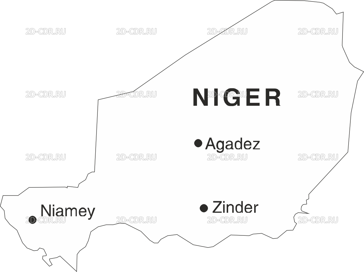 Векторный клипарт «NIGER_T»