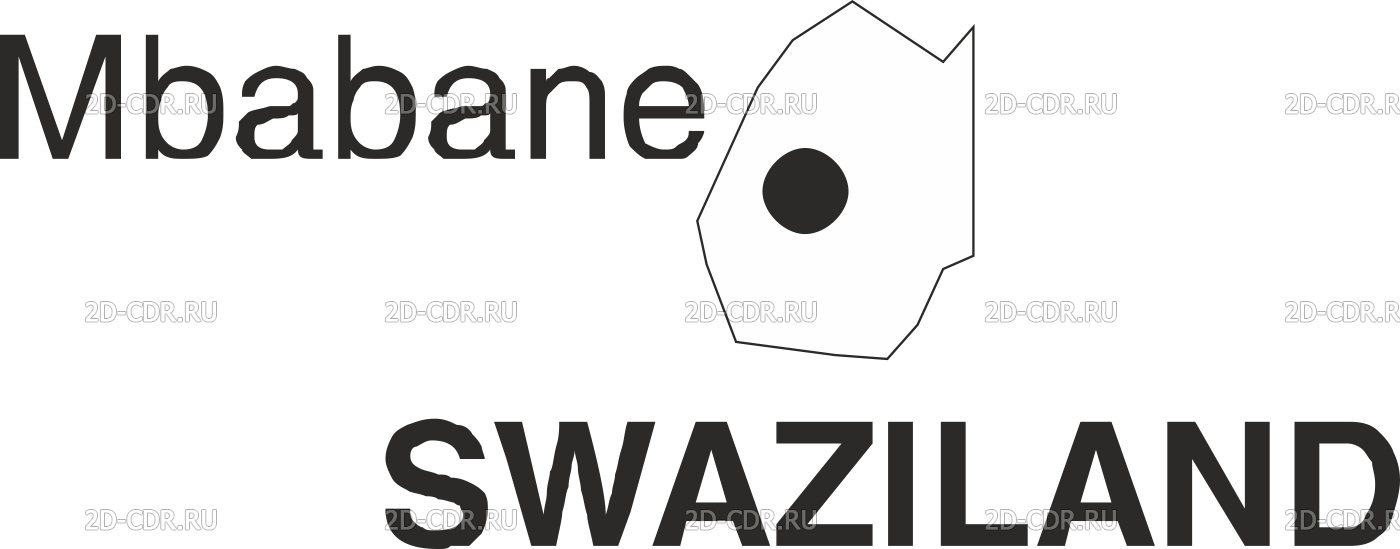 Векторный клипарт «SWAZIL_T»