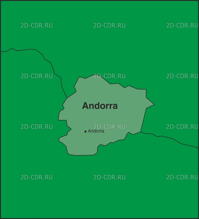 Векторный клипарт «ANDORRA2»