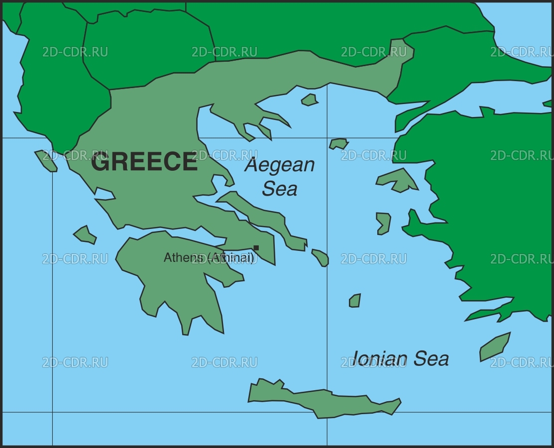 Векторный клипарт «GREECE3»