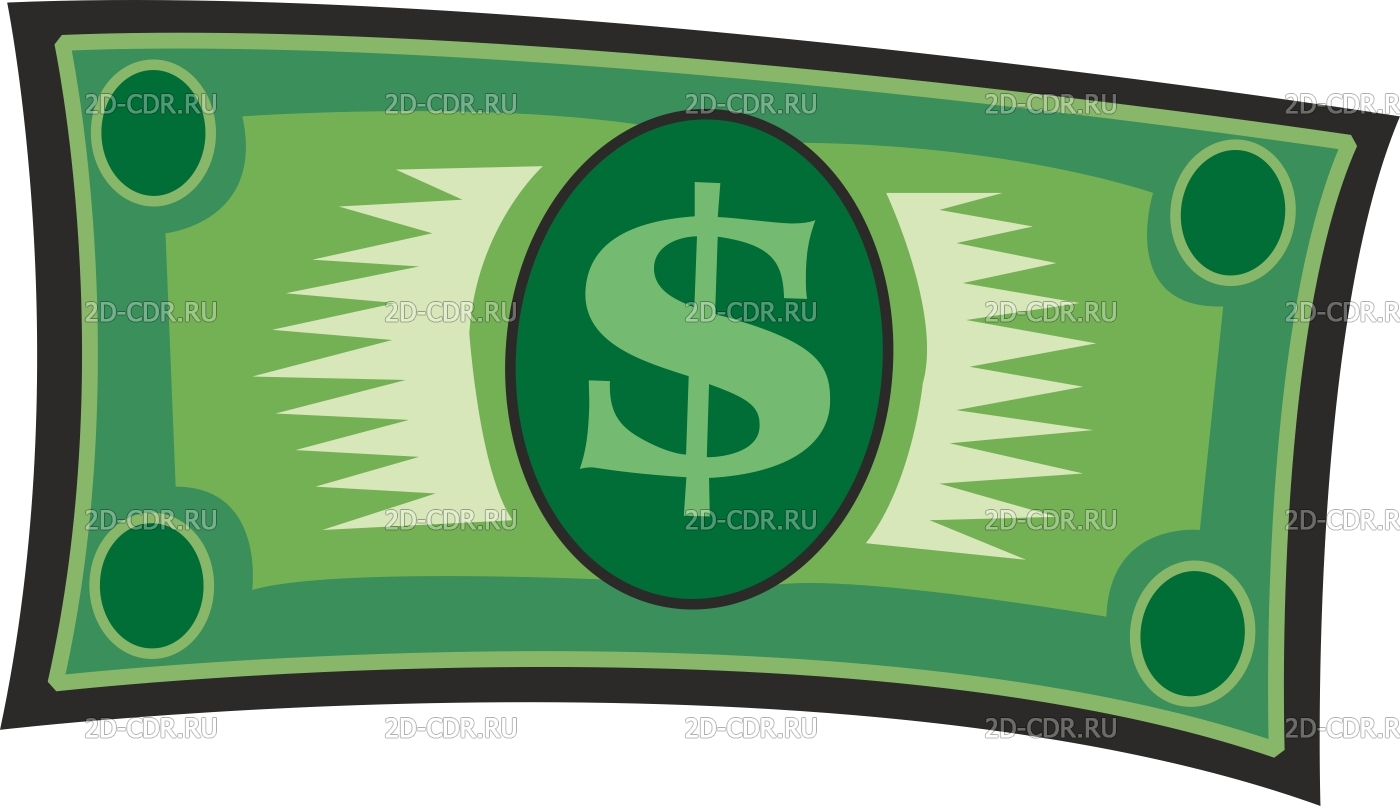 Нарисованный доллар