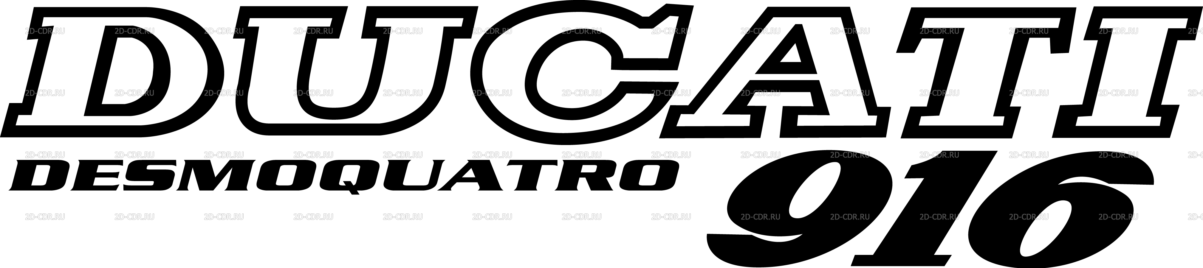 Ducati мото логотип вектор