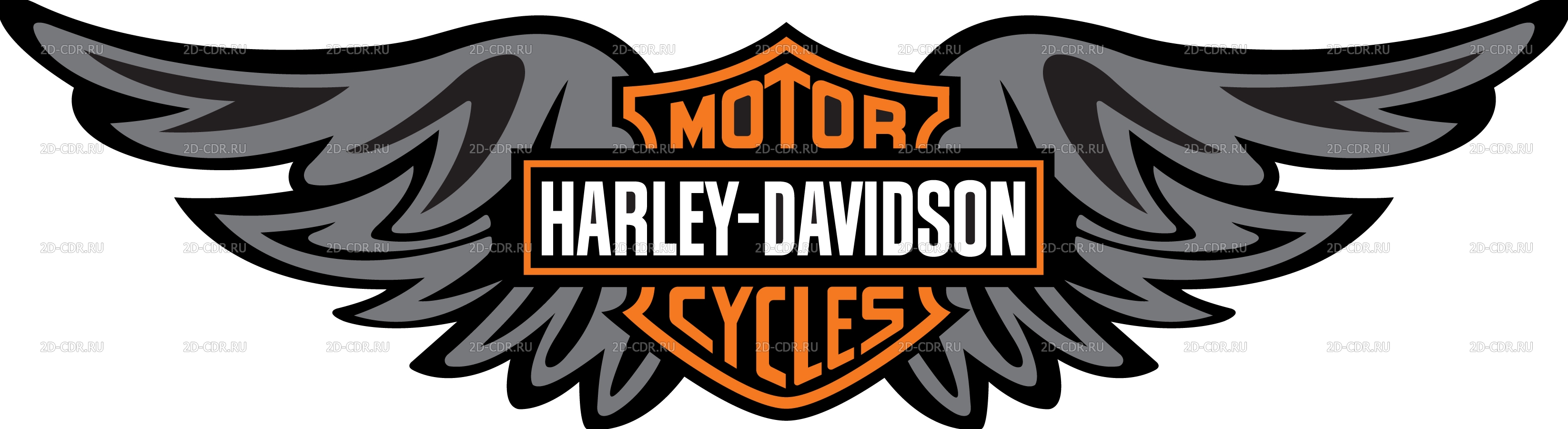 Векторный логотип Harley Davidson