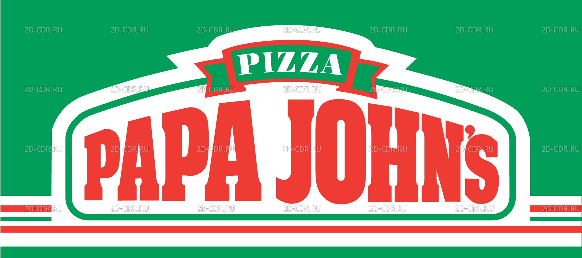 Papa Johns Pizza. 