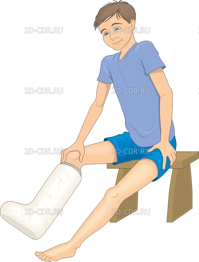 Break my leg hurt me bad. Травмы картина для детей. Дети травма иллюстрации.
